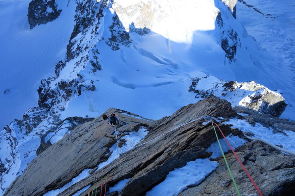 dente del gigante monte bianco