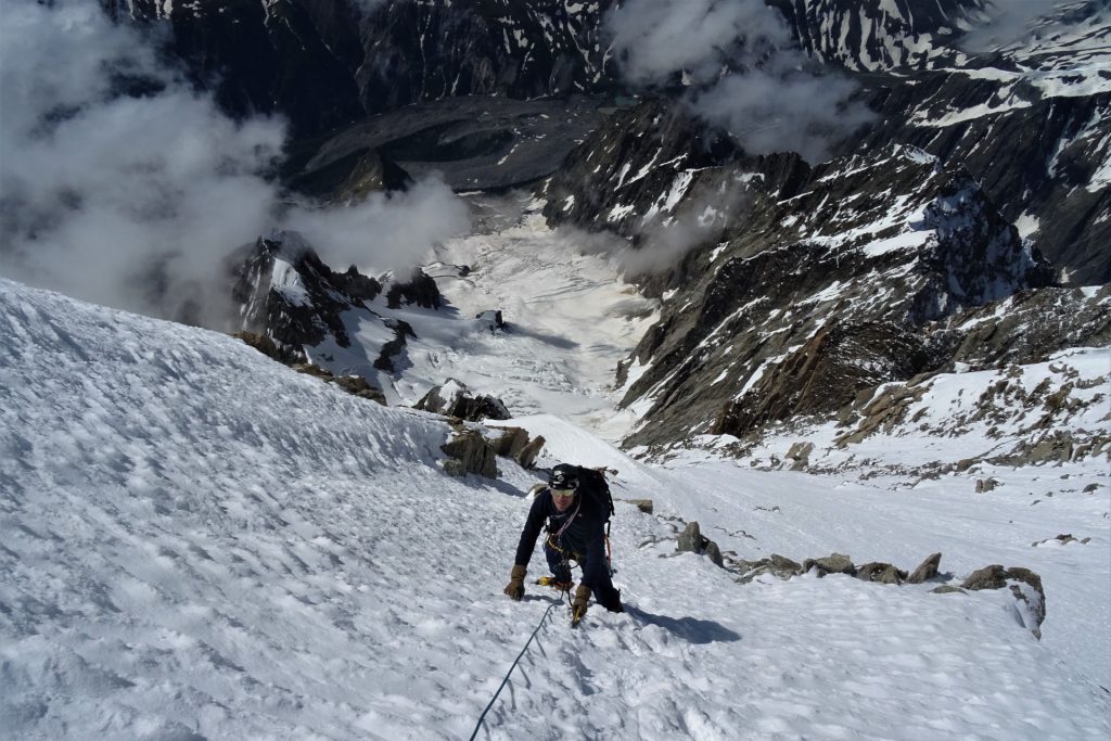 mont blanc innominata ridge