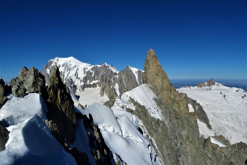 cresta di rochefort monte bianco