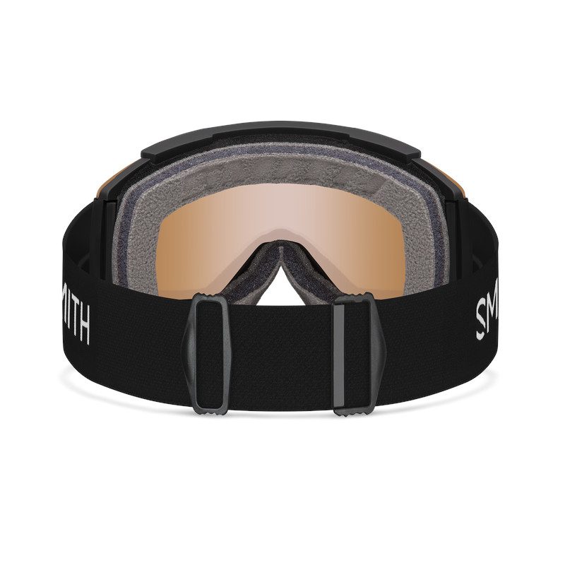 smith squad xl - black + chromapop pro photocromic blue mirror